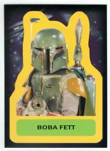 STAR WARS JOURNEY TO THE FORCE AWAKENS STICKER INSERT S-15 BOBA FETT - Picture 1 of 2