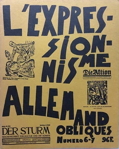 L'expressionnisme allemand Obliques. N. 6-7 - [Éditions broderie] - Picture 1 of 1