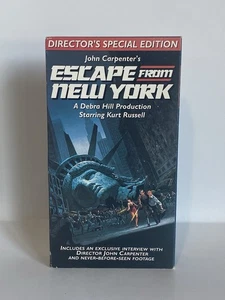 Escape From New York - Director's Special Edition (VHS, 1994) - Picture 1 of 5