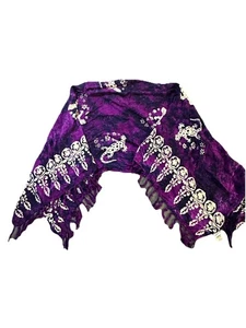 Maiden Bali Viola Tie-Dye Gecko Sarong Wrap - Made in Indonesia - Foto 1 di 12