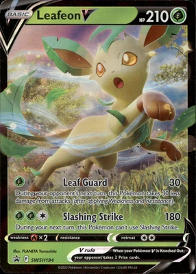 Leafeon V SWSH: Sword & Shield Promo Cards - Pokemon NM SWSH194 - Image 1 of 2