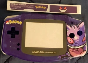 Gengar Pokemon Complete Full Shell Kit Game Boy Advance Housing GBA New - Picture 1 of 3
