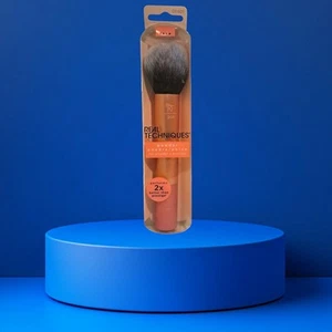  REAL TECHNIQUES  FACE  FOR POWDER   BRONZER  BRUSH   PERFORMS 2XBETTER  - Picture 1 of 4
