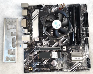Asus PRIME B460M-A R1.02 + 16 GB DDR4 RAM + I5 10400F + 256GB SSD + osłona I/O - Zdjęcie 1 z 2