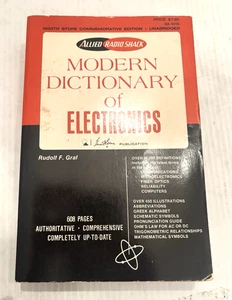 Modern Dictionary of Electronics - Soft cover , By Graf, Rudolf F. 1970 H.Sams - Picture 1 of 10