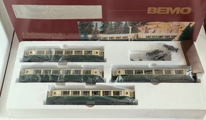 BEMO H0m - RhB SALONWAGEN - SET DI 4 CARROZZE Art. 7272 134 - PERFETTE - Imagen 1 de 8