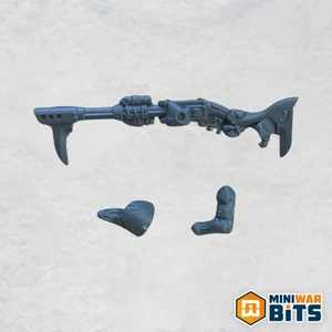 Kroot Farstalker Kinband Single Rifle & Arm Bits - Warhammer 40k Tau Kill Team - Picture 1 of 1