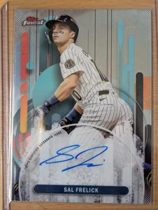 Sal Frelick Topps Finest 2025 on-card Autograph #FA-SF - Bild 1 von 1