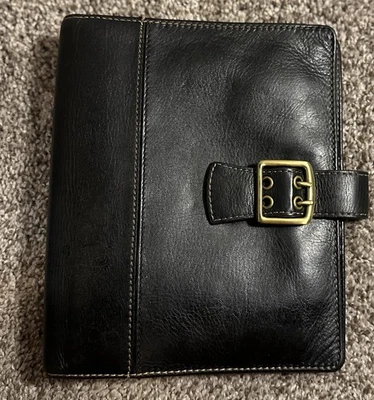 Franklin Covey Classic Vintage Boston -Black - Image 1 of 4