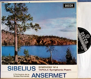 Ansermet. Sibelius (Symphony 4; Tapiola). Decca SXL 6095 wb. NM - Picture 1 of 1