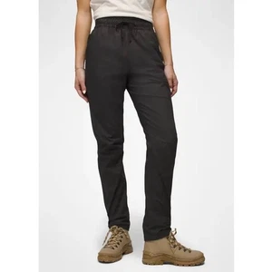 Prana Palisades Ripstop E-Waist Pant Women's XS Dark Iron High Rise Tapered Leg - Picture 1 of 11