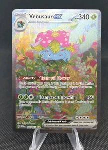 Venusaur ex 198/165 SAR Scarlet & Violet 151 Holo - Bild 1 von 7