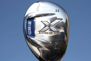 NEW MENS BLUE X2 RH HYBRID #5 - 28 DEGREE RESCUE R FLEX UTILITY GOLF CLUB - Picture 1 of 1
