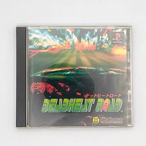 Deadheat Road 1996 Sony PlayStation PS1 Nichibutsu Nihon Bussan Car Racing - Picture 1 of 24
