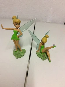 2 esculturas raras de Disney de Bradford Exchange It's All About Me Tinker Bell LEER - Imagen 1 de 10