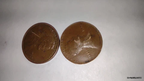 1910 S lincoln cent struck on ( foreign, wrong ) planchette Cover