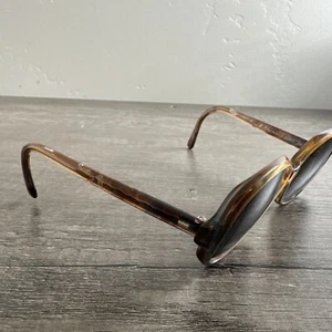 Vintage AMERICAN OPTICAL eyeglasses AO plastic 135 Brown FRAMES ONLY - Picture 1 of 7
