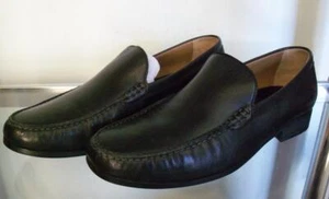 MOCASSINI JOHNSTON & MURPHY CRESSWELL STILE VENEZIANO 9,5 M NERI ECCELLENTI - Foto 1 di 8