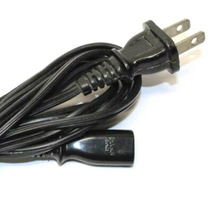 Kleines Küchengerät Netzkabel 2 Steckplätze länglicher Stecker Stecker Kabel - Bild 1 von 1