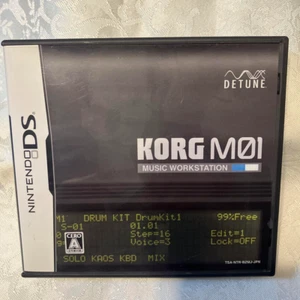Nintendo DS KORG M01 Music Workstation Japanese Edition Retro Game - Picture 1 of 4