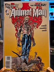Animal Man #1 Sehr guter Erhaltungszustand DC Comics 2011 Lemire Foreman grün - Bild 1 von 2
