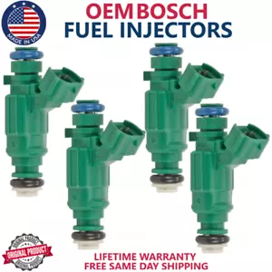 4pcs OEM BOSCH Fuel Injectors For 2003, 2004, 2005, 2006 Nissan Sentra 1.8L I4 - Bild 1 von 4