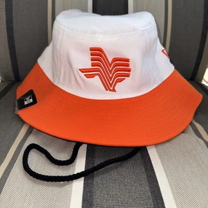 New Era MiLB Whataburger Texas Logo Adjustable “Whatatexas” Hooks Bucket Hat M/L - Picture 1 of 6