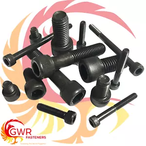 4-40 6-32 8-32 10-24 UNC Socket Cap Head Allen Bolt - Grade 5 High Tensile Screw - Picture 1 of 8