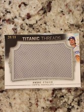 2011 Topps Marquee Titanic Threads Jumbo Relics /99 Andre Ethier #TTJR-59
