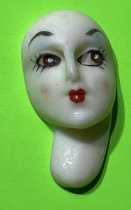 Cameo Lady Face Profile For Brooch Pin Jewelry Products or Doll Crafting - Picture 1 of 7