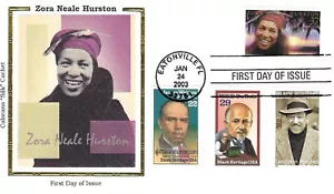 Colorano Silk FDC 2003 37c Zora Neale Hurston Combo Sc # 3748 - Bild 1 von 1