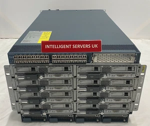 Cisco UCS 5108 1x UCS-FI-6248 8x UCS B200 M5 96 Cores 6.1TB RAM Blade Solution - Picture 1 of 2