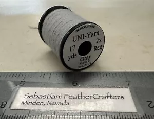 Uni Yarn 17 Yard Spool Gray - Picture 1 of 3