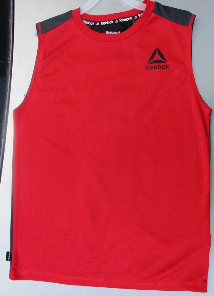 REEBOK Classic Basketball Jersey Size Boys 10/12 Large Fashion Tank Shirt