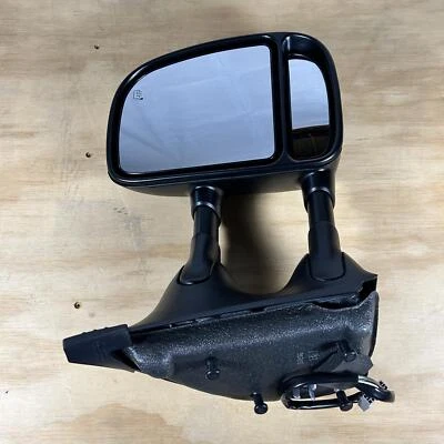 Espelho de porta elétrica lateral para passageiros Dorman 955-693 aquecido/dobrável, preto - Imagem 1 de 4