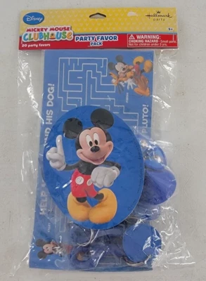 Pack Favores Fiesta DISNEY MICKEY MOUSE Cumpleaños Botín Bolsa Relleno 20 Piezas Foto 1 de 3