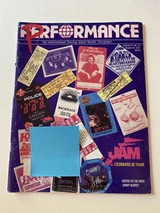 Performance Magazine Jam Productions Primus August 6, 1991 VG-EX - Bild 1 von 19