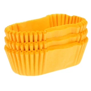 Cupcake Liners Paper Loaf Bread Pan Liners Boat Shape Paper Cups - Picture 1 of 12