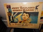 DATED 1954 JUDY GARLAND POSTER " A STAR IS BORN " 100% ORIGINAL.
