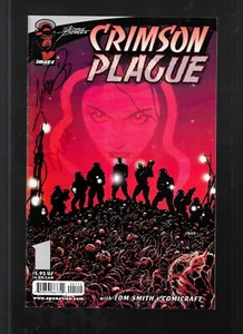 Crimson Plague 1 2000 firmato George Perez & Dina Simmons PITTSBURGH COMIC CON - Foto 1 di 4