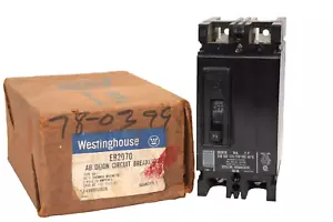 (NUOVO) WESTINGHOSE EB2070 70A 2 poli 240Vac Interruttore circuito - Foto 1 di 6