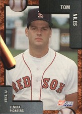 1992 Elmira Pioneers Fleer/ProCards #1383 Tom Niles