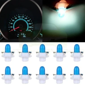 For Dodge Ford 10X Ice Blue B8.4D Dash Gauge Instrument Indicator Halogen Bulbs - Picture 1 of 6