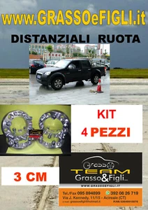 KIT 4 Distanziali Ruota FOR GREAT WALL MOTOR STEED 4WD 30 mm Wheel Spacers - Picture 1 of 2