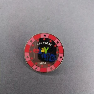 Las Vegas NV Nevada 2006 eBay ¡En vivo! Prendedor Pinback Chaqueta Sombrero - Imagen 1 de 2