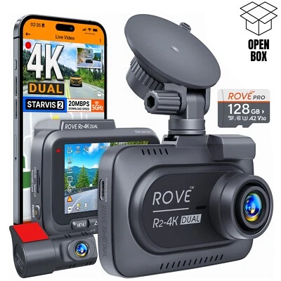 [开箱] ROVE R2-4K 双行车记录仪 | 30 天内退货 — 第 1/4 张图片