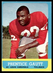 1963 Topps #150 Prentice Gautt FOOTBALL St. Louis Cardinals - Picture 1 of 2