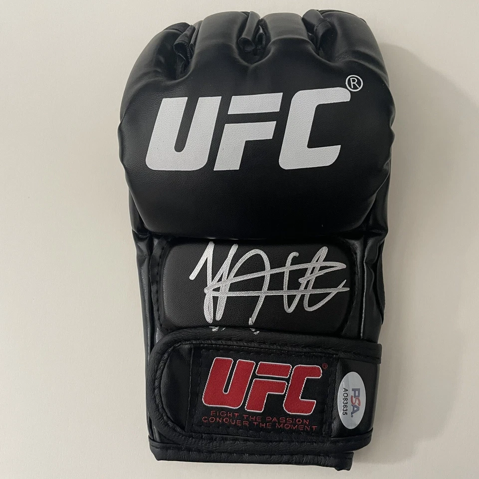 Khabib Nurmagomedov Signed UFC Fight Glove PSA/DNA Autographed - Image 1 of 1