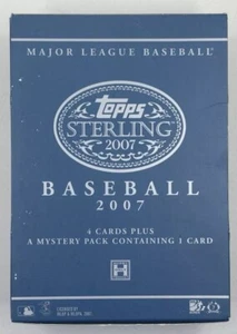 2007 Topps Sterling Justin Morneau Box | Yogi Berra Burgundy Suede Mystery Pack - Picture 1 of 16