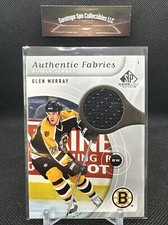 2005-06 SP Game Used Authentic Fabrics #AFGM Glen Murray Jersey Boston Bruins